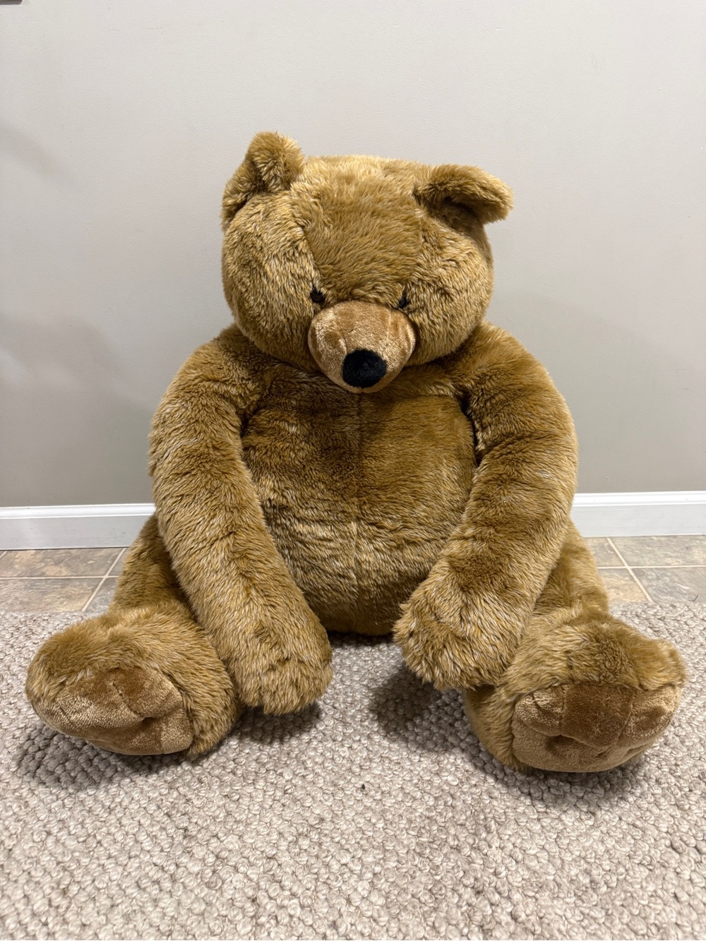 Large Melissa and Doug stuffed teddy bear